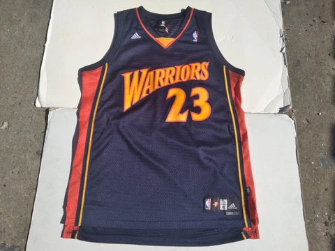 Vintage Adidas Swingman NBA Golden State Warriors Jason Richardson #23 Jersey XL Cover