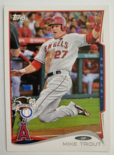 2014 TOPPS AMERICAN LEAGUE ALL -STAR MIKE TROUT ANGELS BASEBALL CARD # AL-1 *