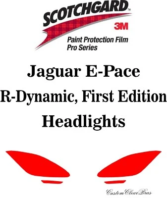 3M Scotchgard Paint Protection Pro Series 2020 2021 2022 Jaguar E-Pace R-Dynamic Foto 1 de 3