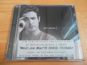 JOEY MCINTYRE new kids on the block - Meet Joe Mac KOREA PROMO CD - Foto 1 di 8