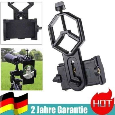 Teleskop Telefon Adapter Universal Handy Halterung Smartphone Halter Adapter - Bild 1 von 4