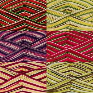 King Cole Footsie 4ply Sock Yarn - 100g - 93% Acrylic & 7 % PBT - Picture 1 of 13