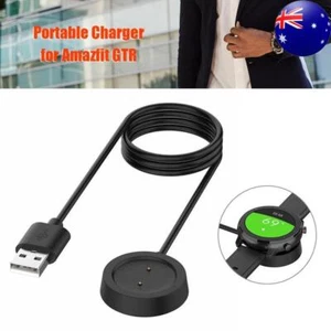Charging Dock Adapter Smart Watch Charger USB Cable for Amazfit GTR 42mm 47mm - Zdjęcie 1 z 8