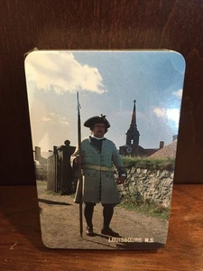 Vtg Louisbourg Nova Scotia Souvenir Playing Cards New Sealed Fortress NS Canada - Picture 1 of 6