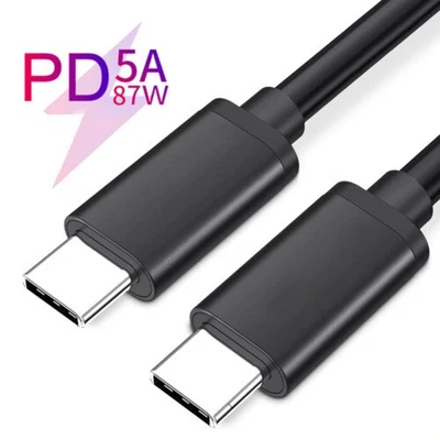 USB 3.1 Type-C Male to USB C Male Sync PD Charging Cable Type C for NoteBook PC - Image 1 of 4
