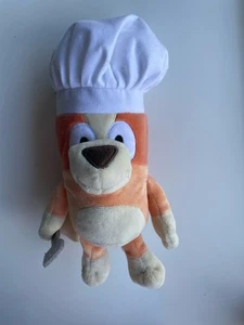 Peluche de bingo de chef Bluey and Friends difícil de encontrar RARO ENVÍO GRATUITO - Imagen 1 de 6