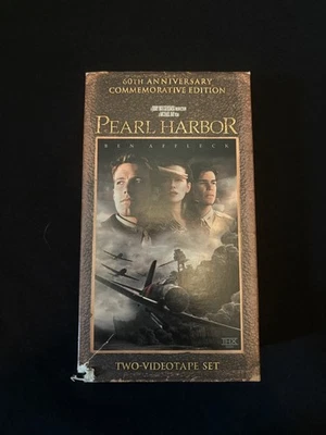 PEARL HARBOR (VHS 2001) 2-Tape Set, 60th Anniversary Edition, Ben Affleck - Image 1 of 3