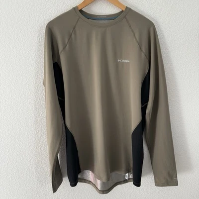 Camisa Columbia Omni Heat Térmica L/S Capa Base Para Hombre XXL Caqui Foto 1 de 4
