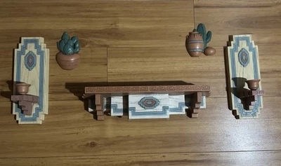 Arte de pared vintage temático occidental vaquero occidental decoración del hogar Foto 1 de 4