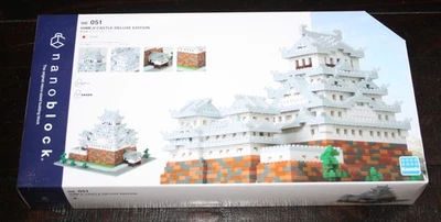NANOBLOCK NB-051 HIMEJI CASTLE DELUXE EDITION Set 2750 Pieces NEW In Box - Image 1 of 2