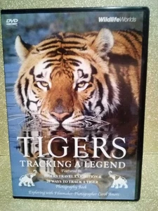 (1-1114) "TIGERS: TRACKING A LEGEND" DVD / 2002 / DOCUMENTARY / 60 - 60 RUN TIME - Picture 1 of 7