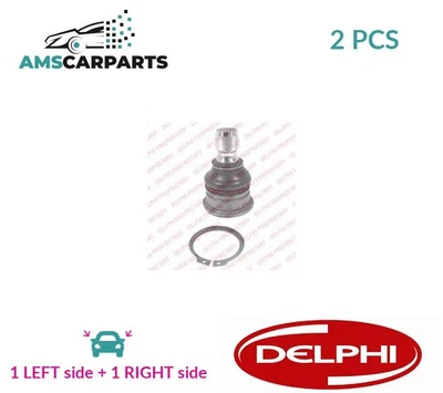 SUSPENSION BALL JOINT PAIR FRONT LOWER TC1989 DELPHI 2PCS NEW OE REPLACEMENT - Image 1 of 4