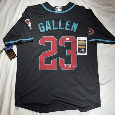 Zac Gallen Signed Jersey Jsa COA Arizona Diamondbacks Authentic Autographed Nike - Image 1 of 4