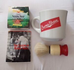 Shaving brush, Soap n Mug "Burma"3 Piece set (F-6)