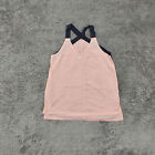 Nike Women's Size S Basic Dri Fit Gym Pink Solid Polyester Crew Neck Regular