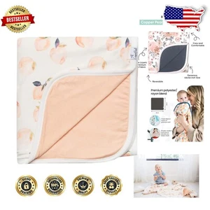 Ultra-Soft Baby Quilt 46x46 - Cozy Wrap for Boys & Girls - Caroline Color - Picture 1 of 10