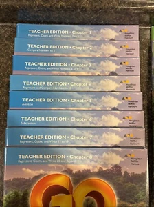 GO MATH 2015 Houghton Mifflin Kindergarten Grade K TEACHER EDITION Student Book - Picture 1 of 4