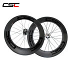 88Mm Bike Track Wheels Tubuless U Shape Fixed Gear Bicycle Carbon Wheelset 700C