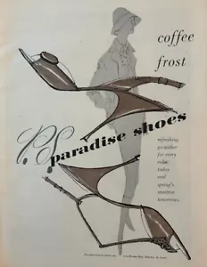 Anuncio de zapatos Paradise años 50 - 1954 - Imagen 1 de 1