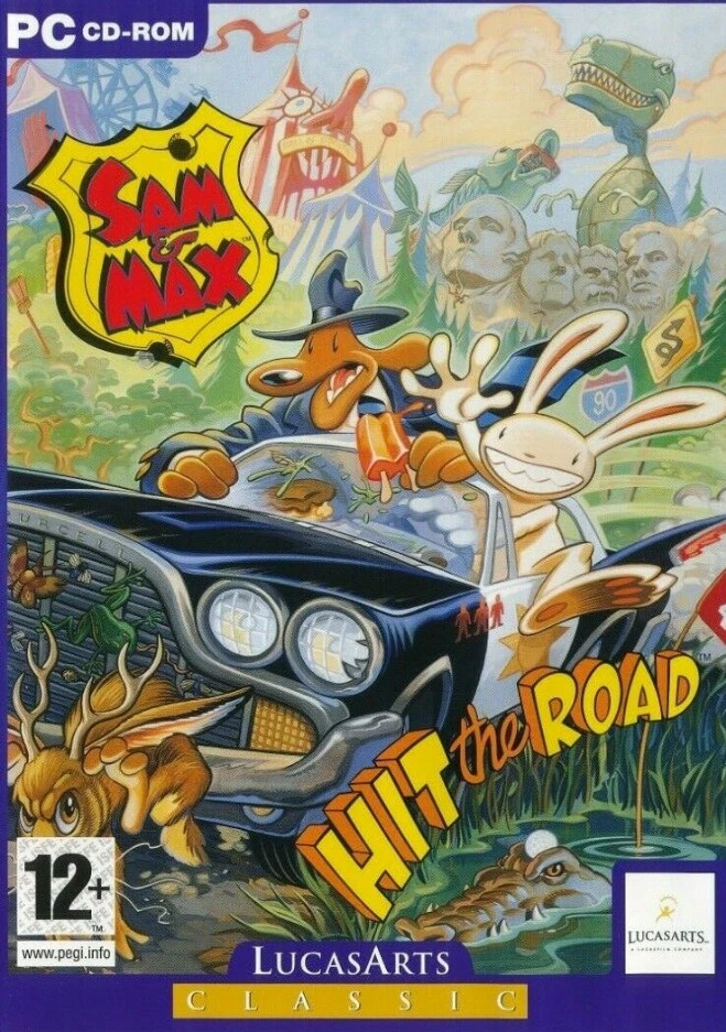 Sam & Max Hit the Road - LucasArts Classic - PC CD-ROM - BRAND NEW & SEALED - Image 1 of 1