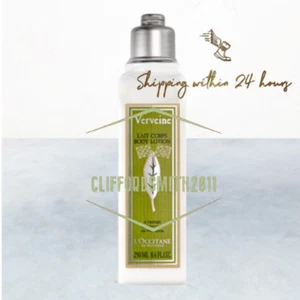 L'Occitane Verbena Body Lotion 250 ml/8.4 fl. oz. Original Gift Worldwide Ship - Picture 1 of 5