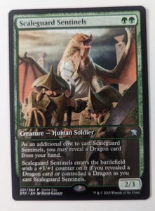 Promo Scaleguard Sentinels, Dragons of Tarkir Game Day, Magic The Gathering, MTG - Picture 1 of 2