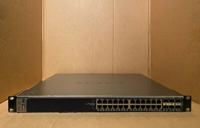 Netgear GSM7328S v2 ProSafe Gigabit L3 Managed Stackable Switch (Inc VAT) - Image 1 of 4