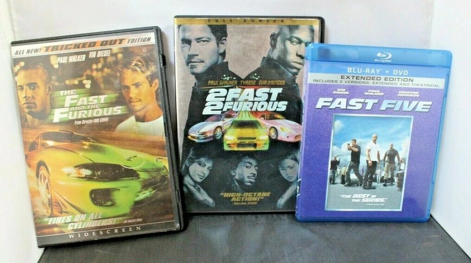 DVD Fast & The Furious Tricked Out Edition, 2Fast 2Furious Full Screen Fast Five - Image 1 of 1
