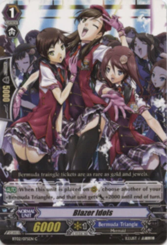 4 x Blazer Idols - BT02/075EN - C Near Mint / Mint, English - Image 1 of 1