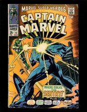 Marvel Super-Heroes #13 VGFN 1st Carol Danvers (Ms Marvel) 2nd Captain Marvel