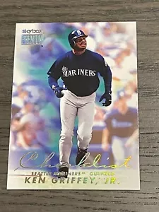 1999 SkyBox Checkliste Ken Griffey Jr. #299 Seattle Mariners - Bild 1 von 2
