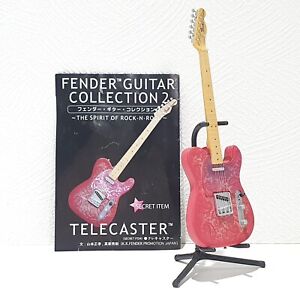 F-Toys 1/8 Guitar 1968 FENDER TELECASTER Pink Paisley Secret Chase model figure
