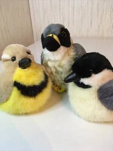 Wild Republic Audubon Vögel Plüsch 3 Stück funktionierende Rufmechanik - Bild 1 von 13