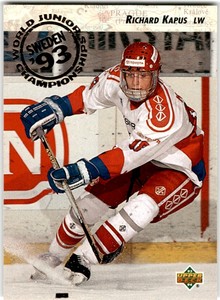 1993 Upper Deck #265 Richard Kapus Czechoslovakia