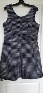 Sleeveless fit-and-flare A-line skirt dress by Pink Tartan, NWT, size 12 US - Picture 1 of 5