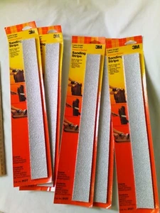3M Variety Lot of 5 Packs Adhesive Backed Sanding Strips 9127 - Picture 1 of 6