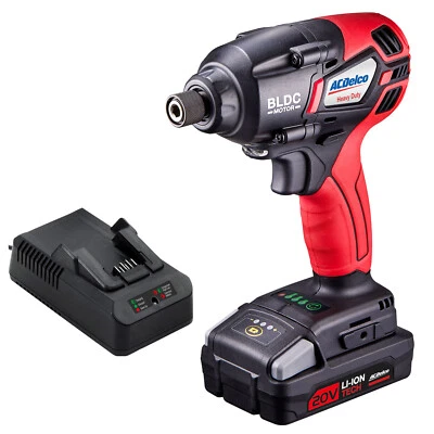 ACDelco P20 20V 1/4" Brushless Cordless Impact Driver, 162 ft-lbs, ARI20173-PM - Image 1 of 4