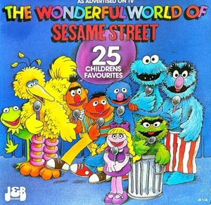 The Wonderful World Of Sesame Street 25 Children Fav. LP VINYL JB-128 J & B 1983 - Picture 1 of 4