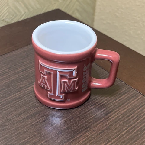 Texas A&M Aggies college Football Shot Glass Mug Cover