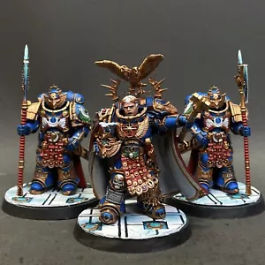 Warhammer 40000 Console Guardia Ultramarines Space Marines Galleria Dipinta Esercito GW - Foto 1 di 8