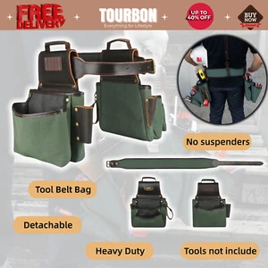 TOURBON Schreiner Werkstatt Elektriker Werkzeuggürtel/Tasche/Halter Schwerlast - Bild 1 von 24