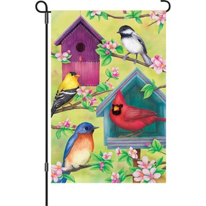 Home for the Bird (12" x 18" Approx ) Garden Size Flag PR 56027 - Picture 1 of 1