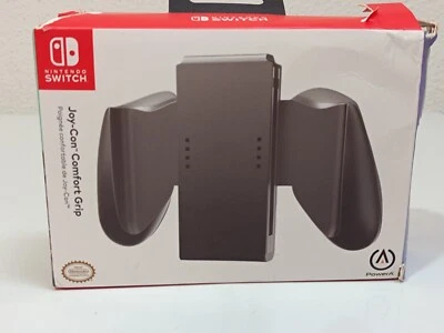 PowerA Nintendo Switch Joy-Con Comfort Grip - Schwarz / B-Ware           _0.13_5 - Bild 1 von 4