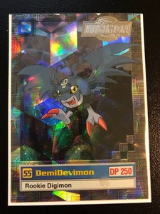DemiDevimon Digimon Card Animated Series II Super Rare