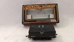 MAINLINE 00 GAUGE - 37405 - GWR GREY 7 PLANK WAGON CODE 3 (Tarp cover) BOXED - Picture 1 of 11