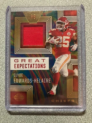 2020 Panini Illusions Clyde Edwards-Helarie Great Expectations #GE11 Kansas City - Image 1 of 2