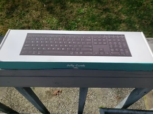 Jelly Comb Multi-Device Bluetooth Keyboard, Rechargeable, wireless, slim - Picture 1 of 1