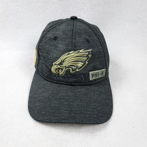 New Era Philadelphia Eagles Hat Men's One Size Strapback Black Salute To Service - Picture 1 of 11