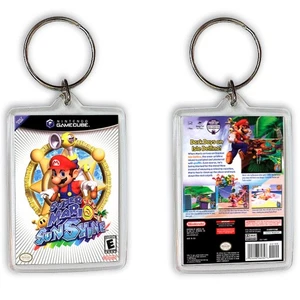 SUPER MARIO SUNSHINE NINTENDO GAMECUBE LLAVERO KEYRING - Picture 1 of 2