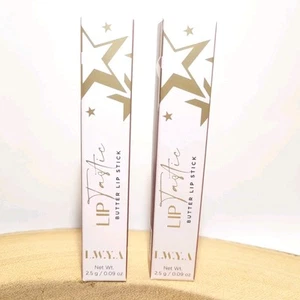 LWYA By Kim Gravel Lip Tastic Butter Lip Stick Duo (Caramelicious & Rosy Dawn) - Picture 1 of 15